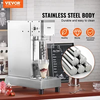 VEVOR Ice Cream Blender 750W High-Speed Ice Cream Maker Mixer Stir Machine 304 Stainless Steel Ice Cream Shaker with Long Handle 2