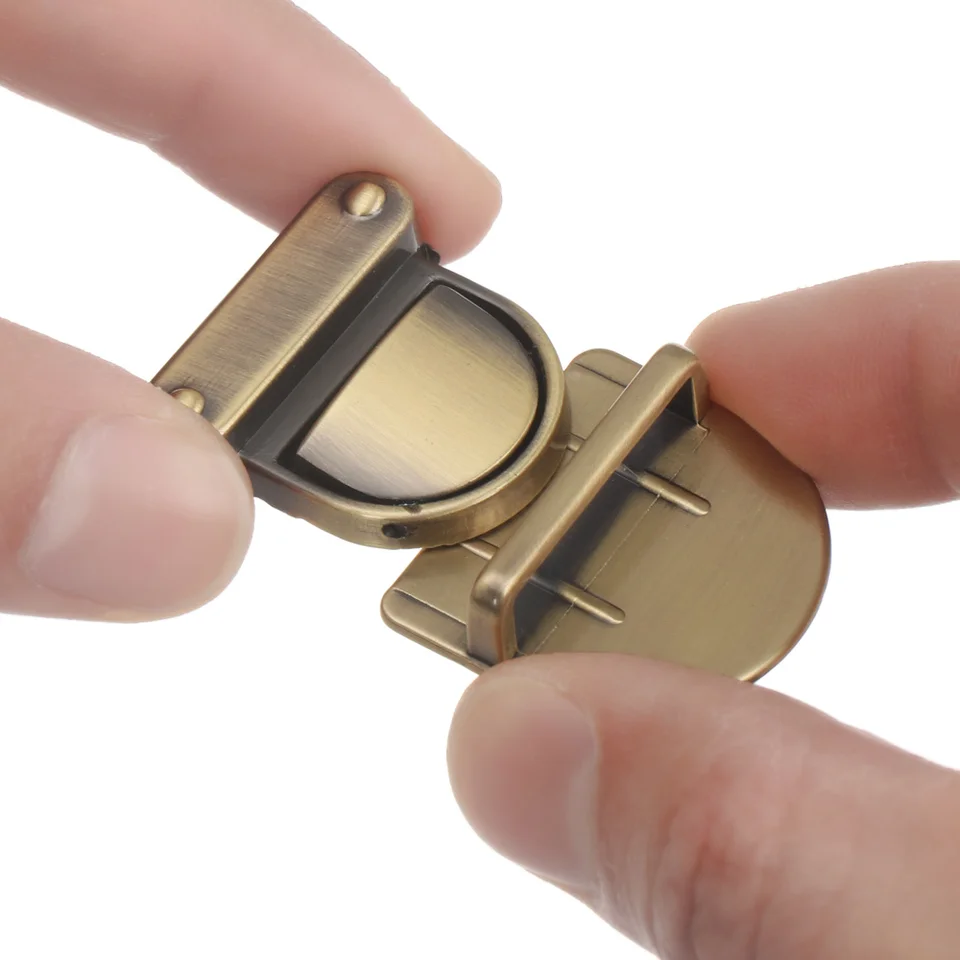 Gesp Twist Lock Hardware voor Tas Vorm Handtas Turn Lock