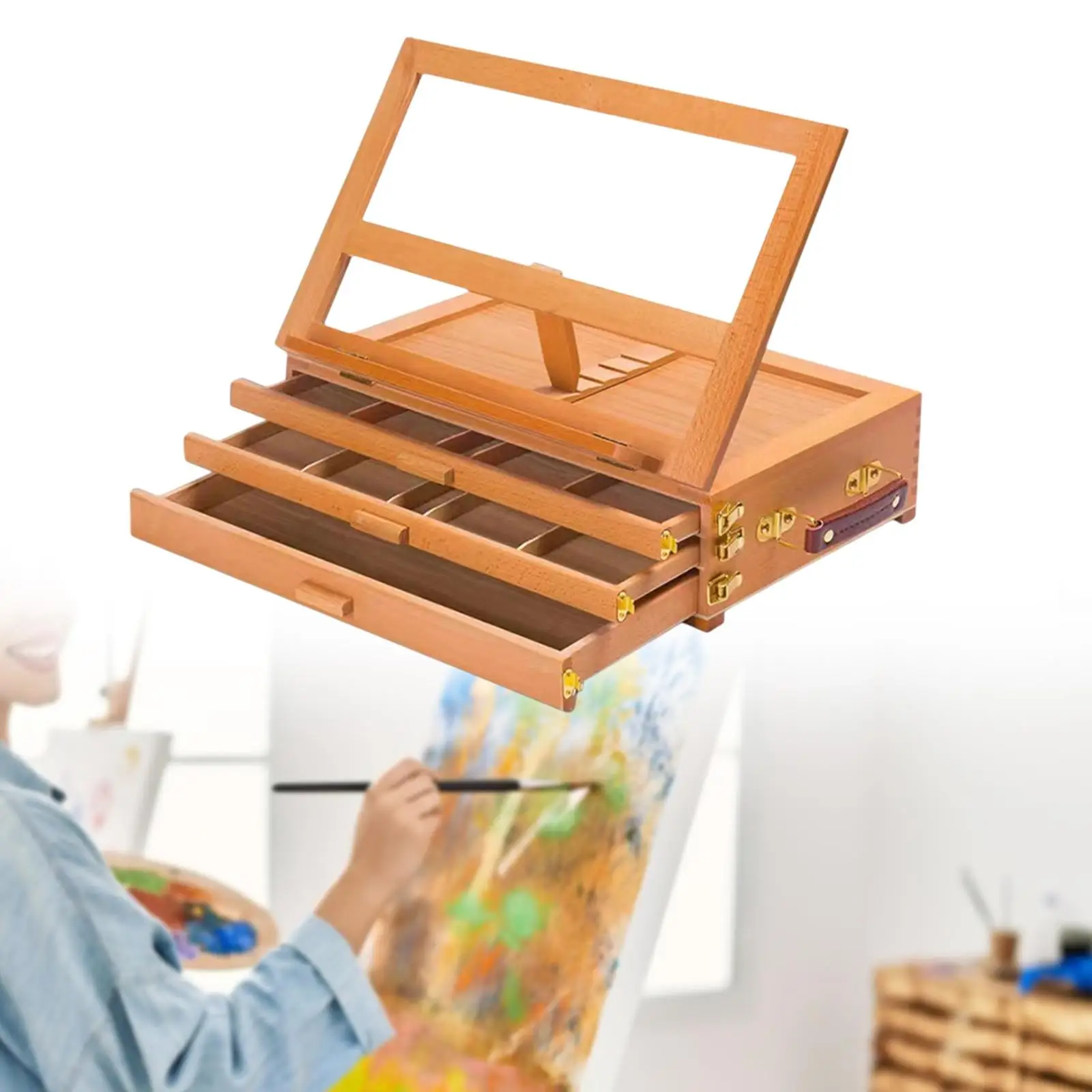 Desktop Easel Painting Easel Stable Poster Stand Portable Sketch Stand