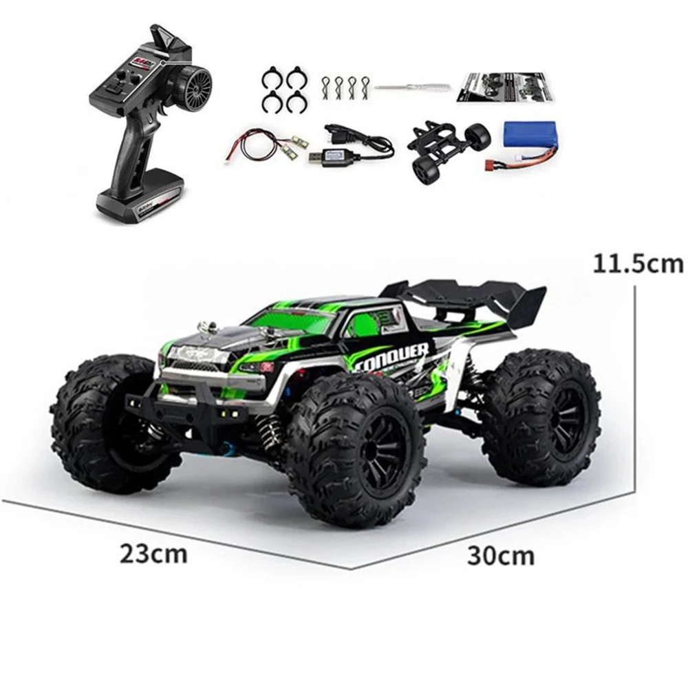 Tecesy RC Cars, escala 1/12, 4WD, controle remoto off-road de alta  velocidade 25Mph RC Truck/Monster Truck, melhor brinquedo de carrinho RC  para adultos - azul : : Brinquedos e Jogos