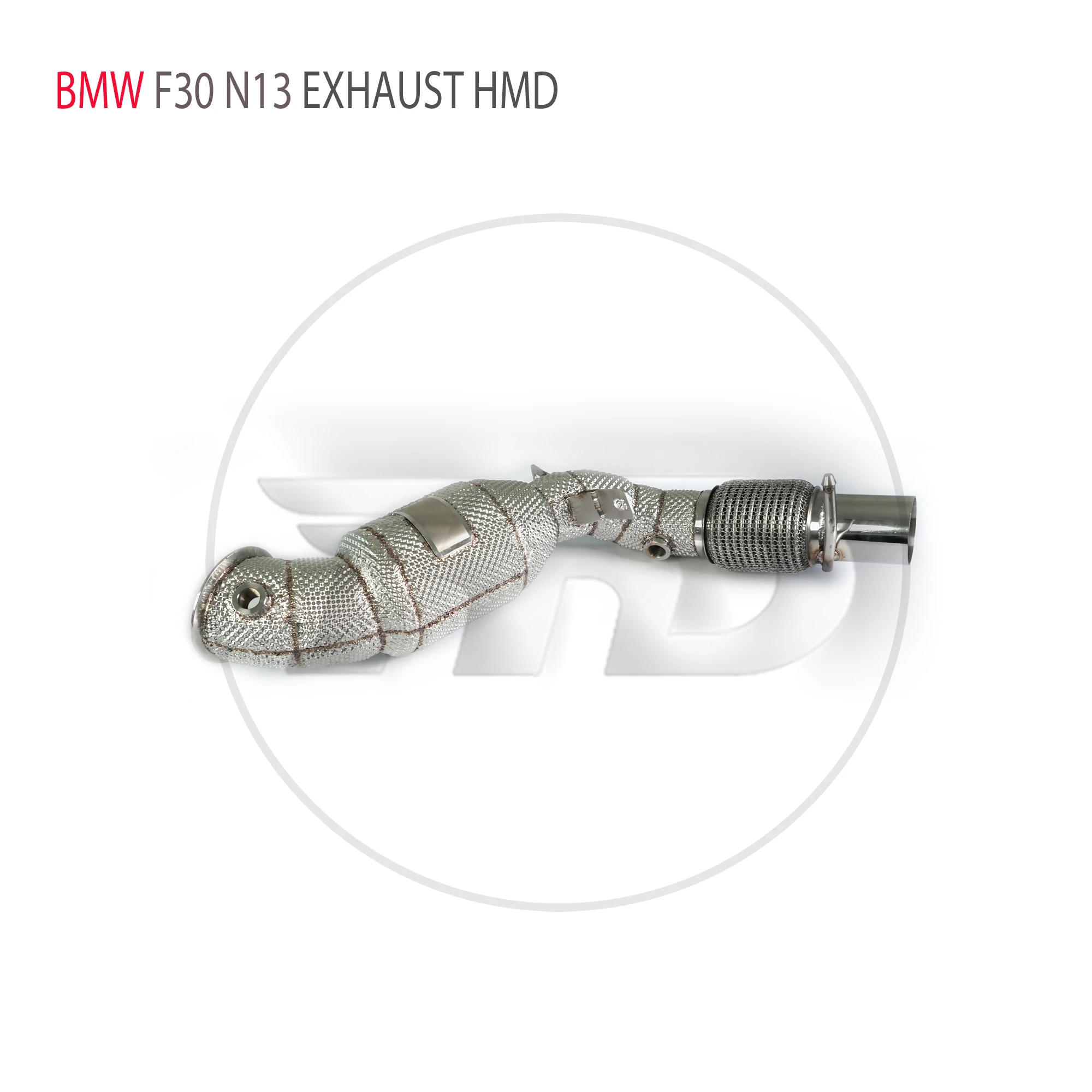 

HMD Exhaust System High Flow Performance Downpipe for BMW 316i F30 N13 Engine With Catalytic Converter Racing Pipe