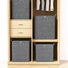 Quilt Clothes Storage Bag Waterproof Closet Wardrobe Organizer Large Capacity Clothes Organizer Foldable Dustproof Sorting Bags 4