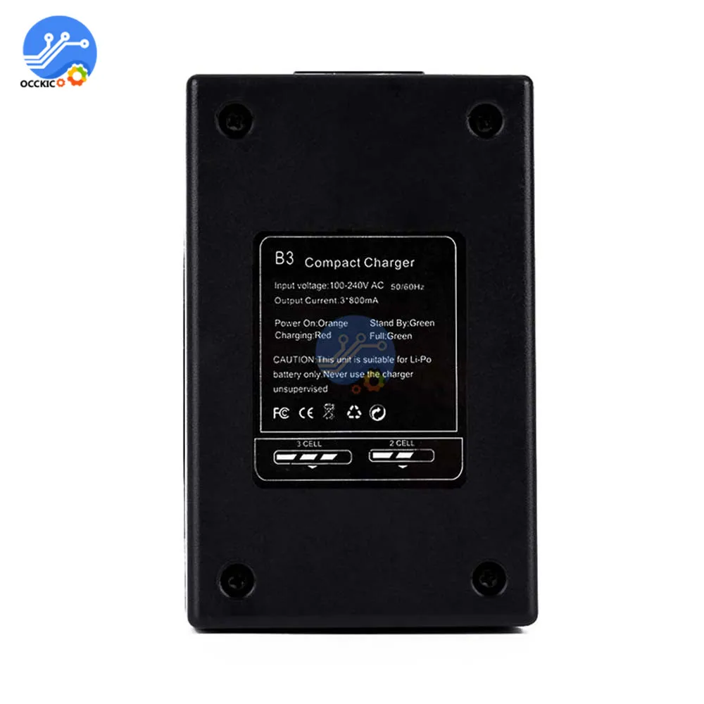 Balanced Battery Charger for iMaxRC iMax B3 Pro Compact 2S 3S Lipo Power Supply Charger for RC Helicopter EU/US Plug battery charger,power supply adapter,battery charger adapter