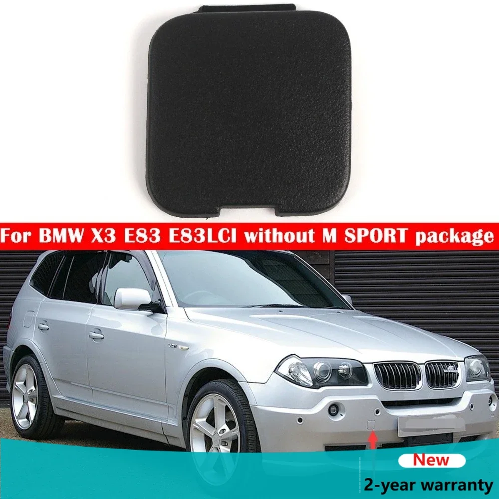 BMW X3 E83 E83 LCI용 프론트 범퍼 사이즈 5.3CM 트레일러 견인 캡 (51113416210 51123400949 51123423778 51113400905 51113415599) 새 제품
