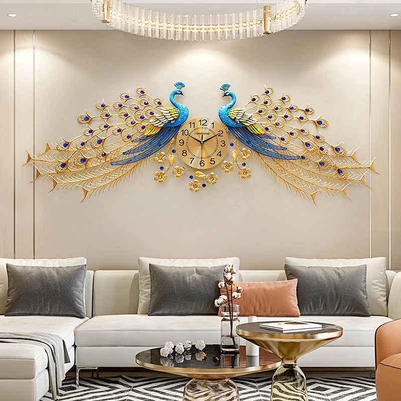 big-size-metal-wall-clock-battery-silent-chinese-style-animal