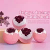 Bath Bomb Set Moisturizing Peeling Skin Care Bath Ball with Essential Oils And Bath Salts Handmade Bubble Ball Gift for Relaxing 4
