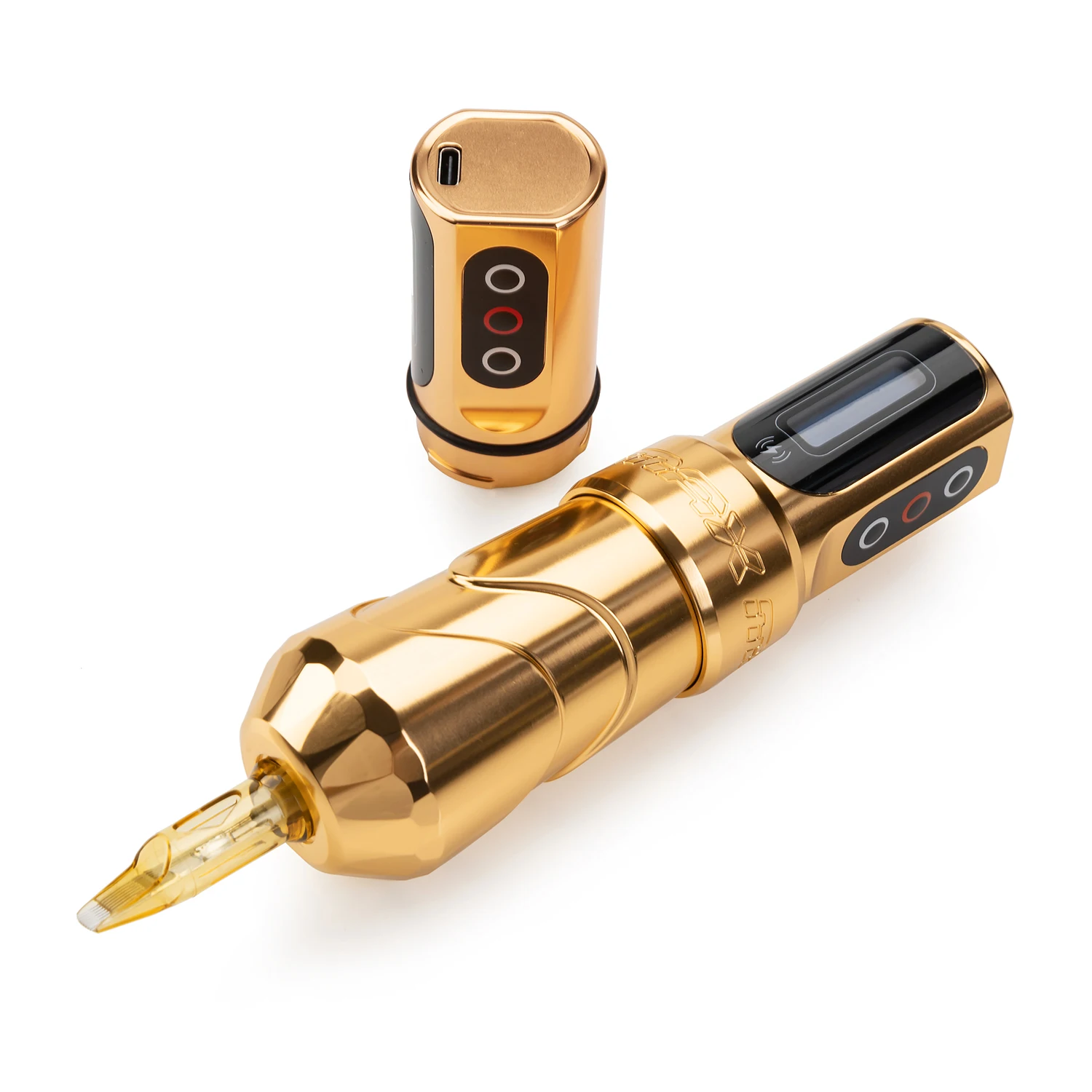 FLUX MAX Wireless Tattoo Machine 3.5/4.0/4.6 Stroke 2400mAh 2 battery Tattoo Kit
