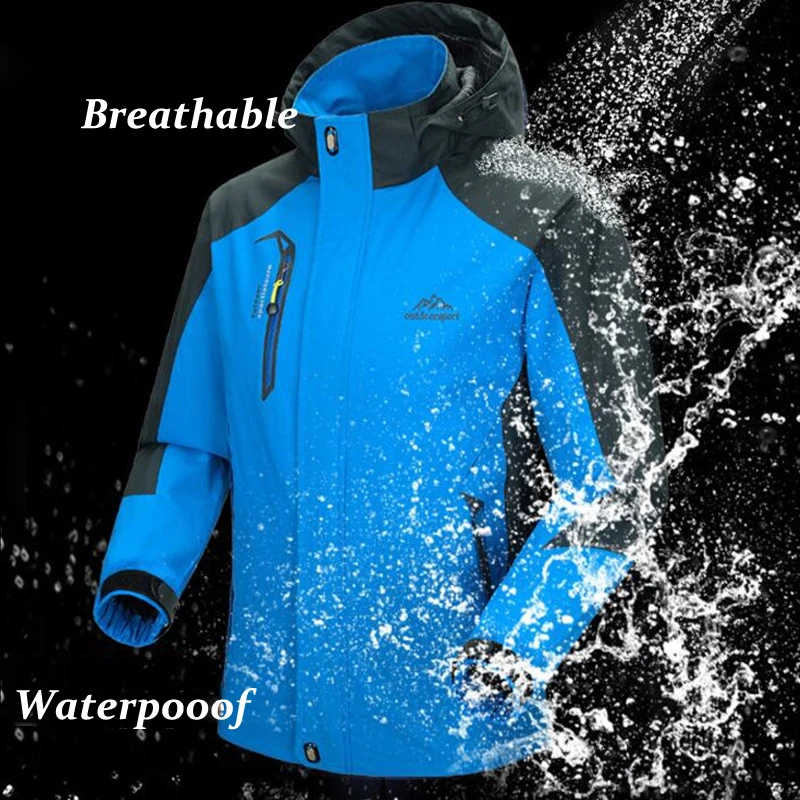 Maxulla Spring Men's Lightweight Jacket Casual Mesh Lined Waterproof Raincoats Male Climbing Windbreaker Fishing Hiking Jackets 2
