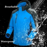 Maxulla Spring Men's Lightweight Jacket Casual Mesh Lined Waterproof Raincoats Male Climbing Windbreaker Fishing Hiking Jackets 2