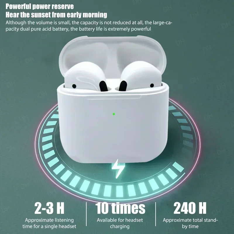 TWS  Pro4  Bluetooth Earphones Wireless Headphones Mini Sports Headset Earbuds Music Earpieces For iPhone Xiaomi Huawei Redmi 5