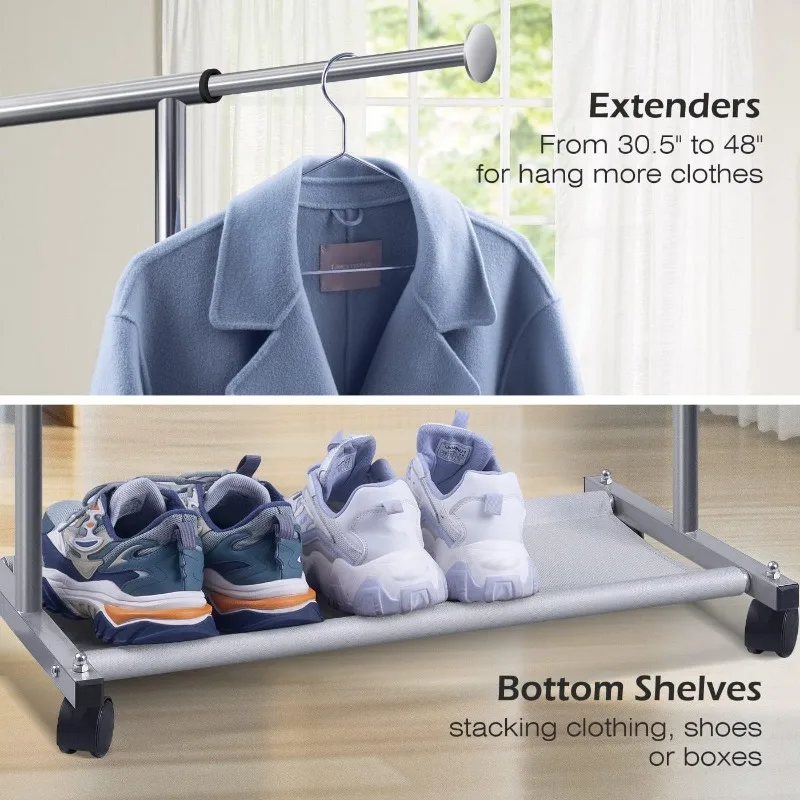 Short clothes rack hotsell