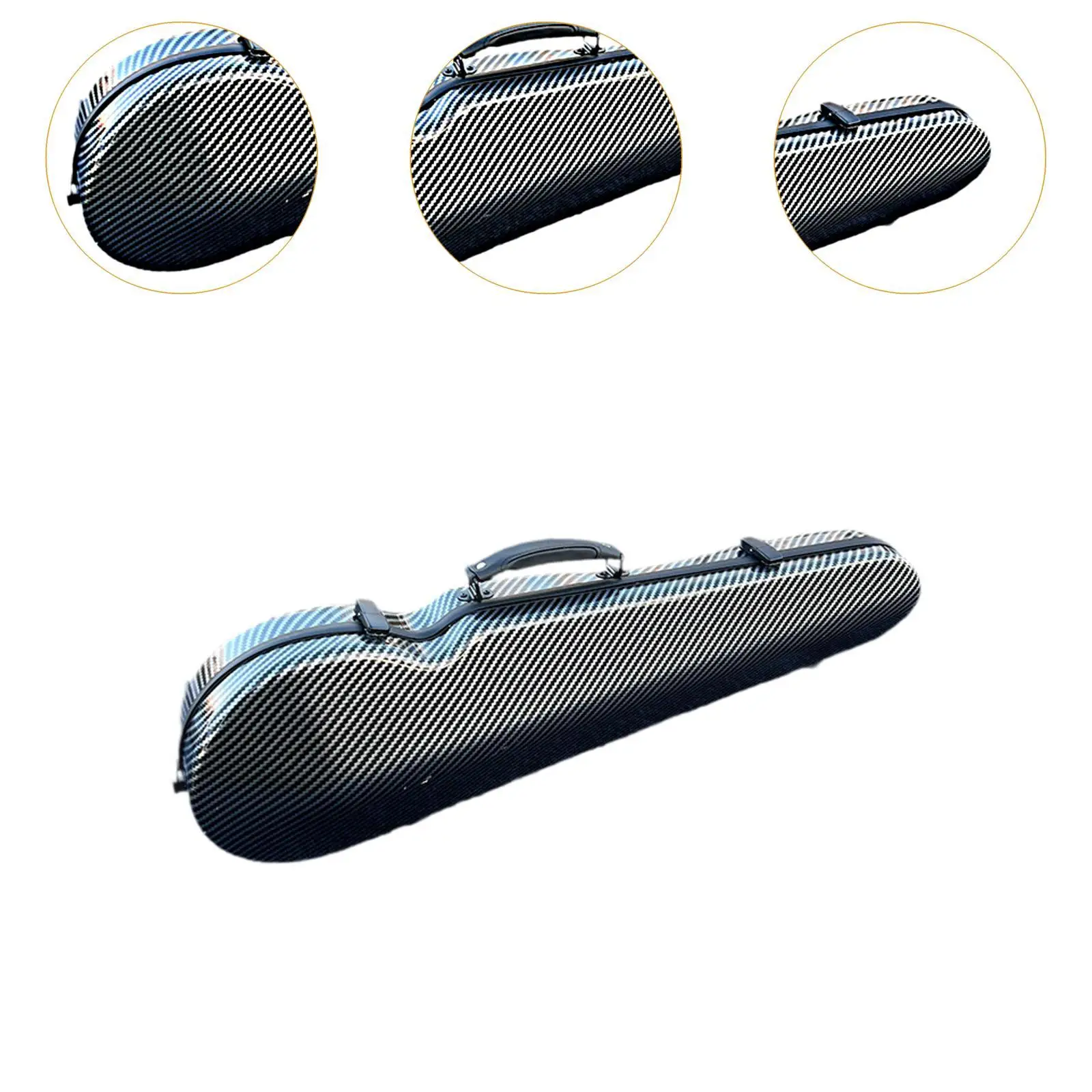 4/4 Violin Hard Case Carrying Case for Players String Instrument Accessories