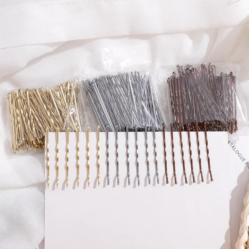 Hairpins 100 Pcs/Set hair clips hair accessories 5cm For Women Lady