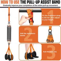 Pull Up Assistance Bands Set Resistance Strap for Pull-ups Assist for Men Women Hanging Training Chin-up Workout Body Stretching - Image 3