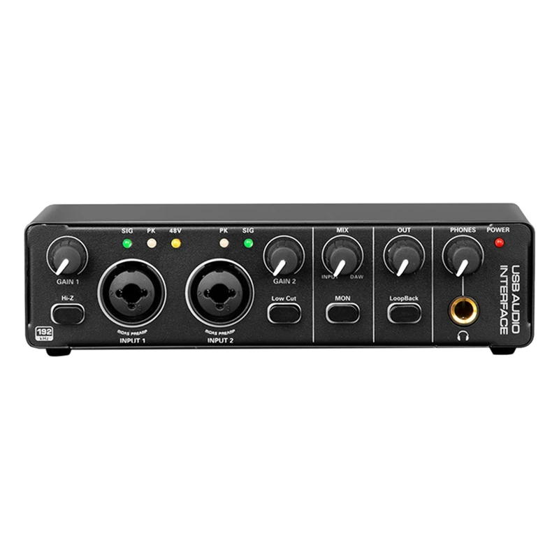 

4 Channel Interface USB Computer Driver-Free Sound Card Recorder Function For Recording Of Singing