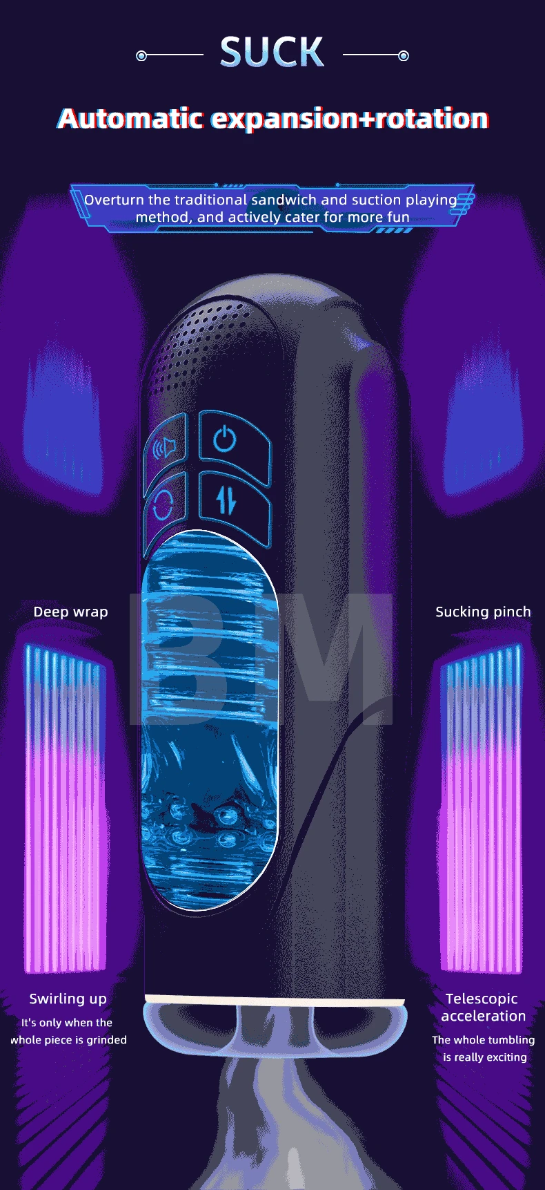 ntelligent Masturbator Automatic Powerful Sucking Rotating Vibrator Intelligent Heating Voi_voghion.com