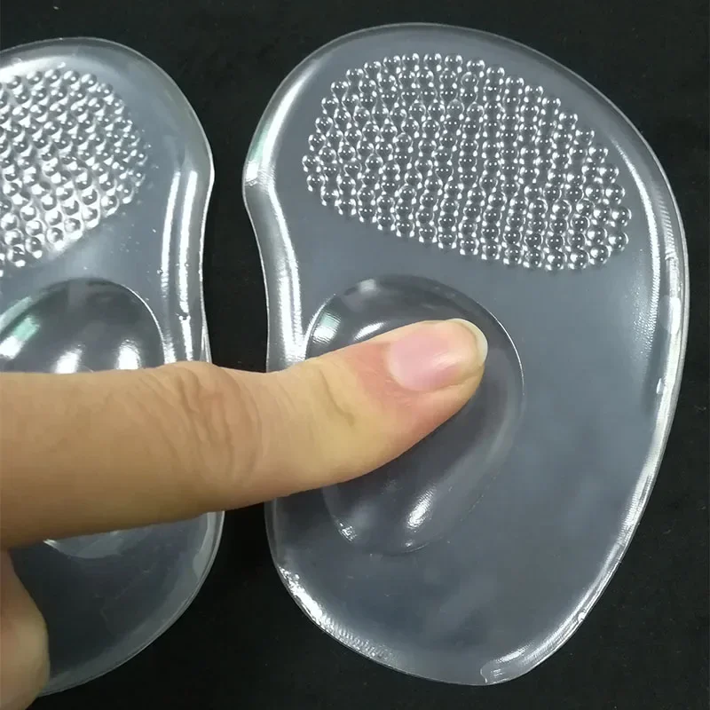 Silicone Pads for Women's Shoes Non-slip Inserts Self-adhesive Forefoot Heel Gel Insoles for Heels Shoe Anti-Slip Foot Pad shoe insoles,heel patch insole,heel protector,heel protector pads,heel insoles,heel cushion insole,heel cushion protector,heel protector patches,forefoot pads,heel grips