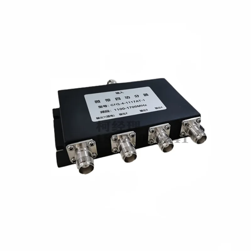 Gnss 1 In/to 4 Way Power Divider Splitter 11001700mhz Tnc Female For