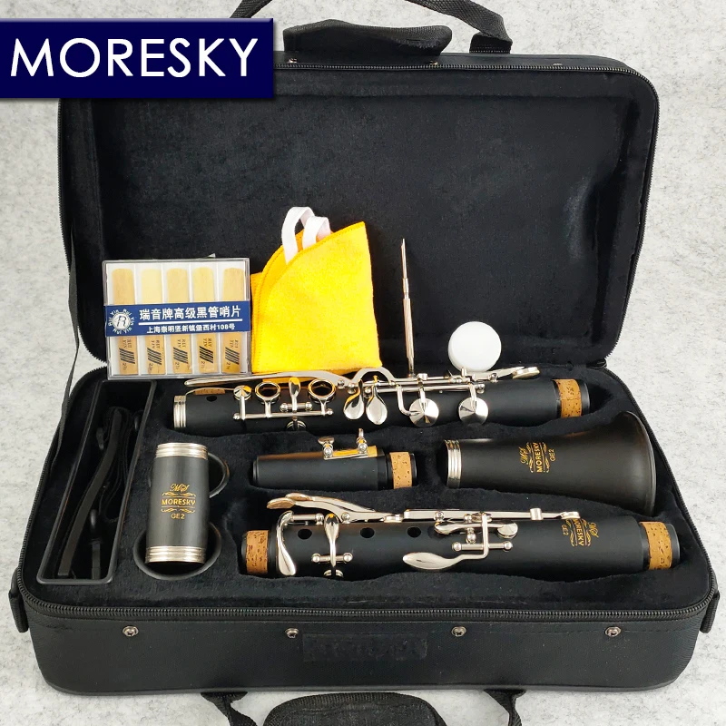 German Oehler clarinet Bb Oehler Bakelite 20/14 Keys Turkish clarinet Sib MORESKY GE1
