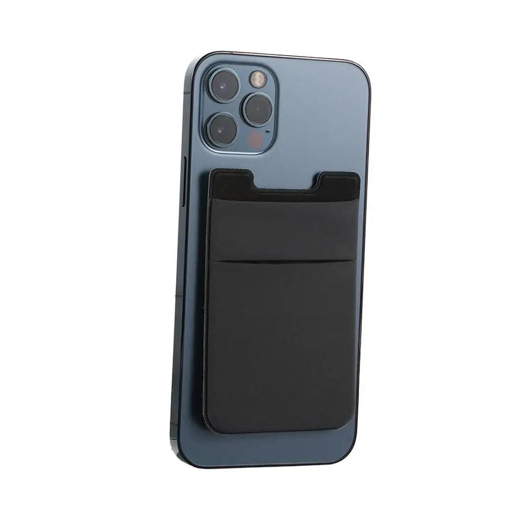 Elastic Phone Wallet: Compact Card Holder & Storage Sleeve
