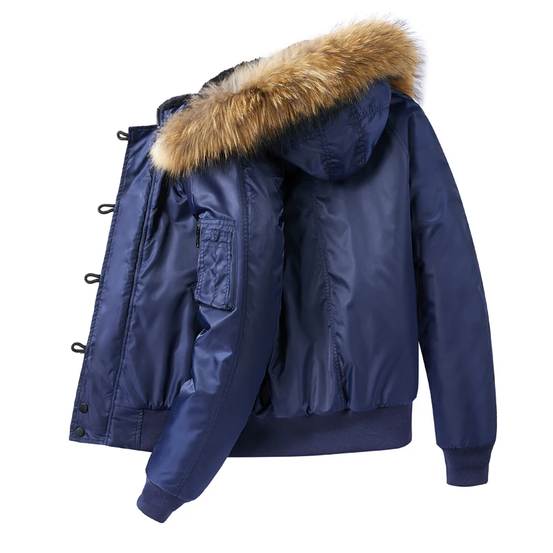 Man Parka Jackets New Winter Thick Outdoor Windbreak Waterproof Men Coat