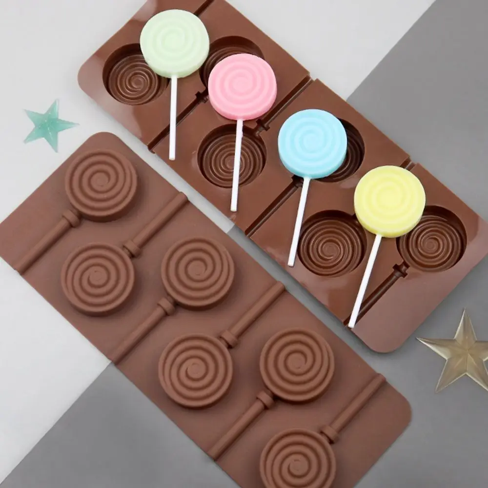 Diy Cooking Chewing Gum Ice Cube Cake Chocolate Soap Marzipan Fudge Bakeware Chocolate Mould Easter Mold Lollipop Mold