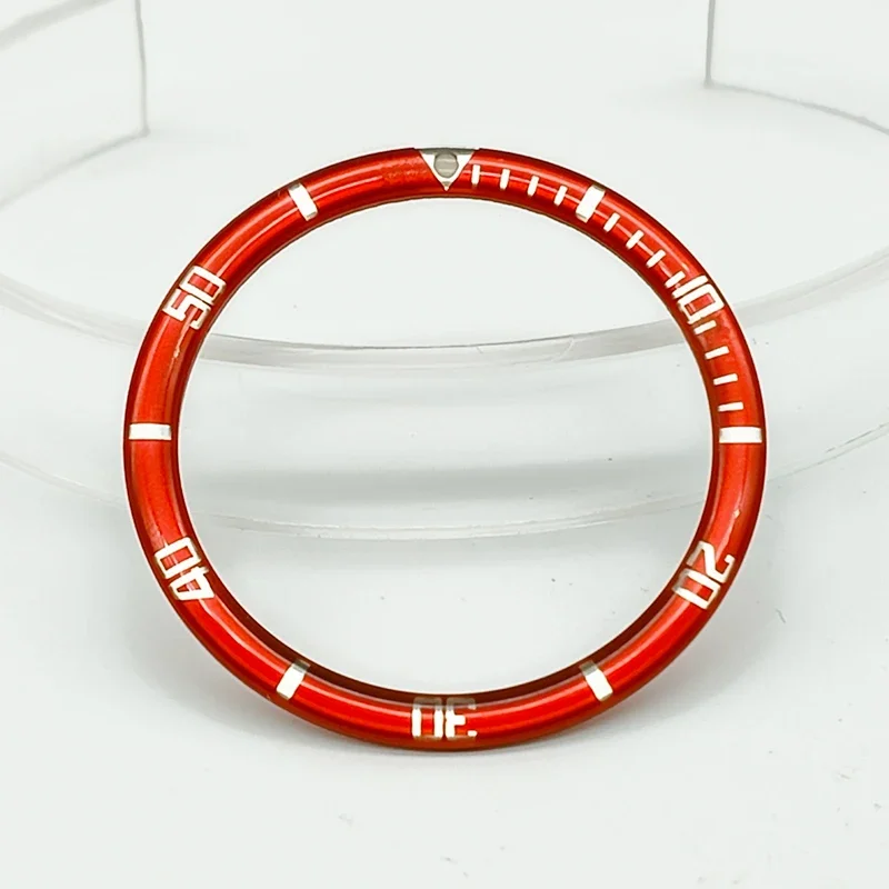 38mm Resin Watch Bezel Insert for Diver Watch Case, 38x31.5mm Bezel Ring Parts