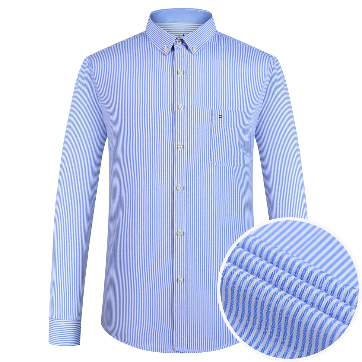 Light Blue Striped