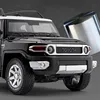 1:24 TOYOTA FJ Cruiser Alloy Car Model Diecast & Toy Metal Off-road Vehicles Car Model Sound and Light Simulation Childrens Gift 2