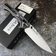 

G10 Handle Outdoor Tactical Folding Knife Benchmade 1401 Camping Hunting Safety-defend Pocket Military Pocket Knives EDC Tool