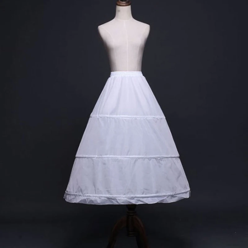 

Women Stretch Waist Three-hoop Petticoats For Small Ball Gowns