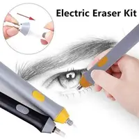 1Pc Electric Eraser Pencil Drawing Mechanical Cute Kneaded Erasers for Kids School Office Supplies Rubber Pencil Eraser Refill 3