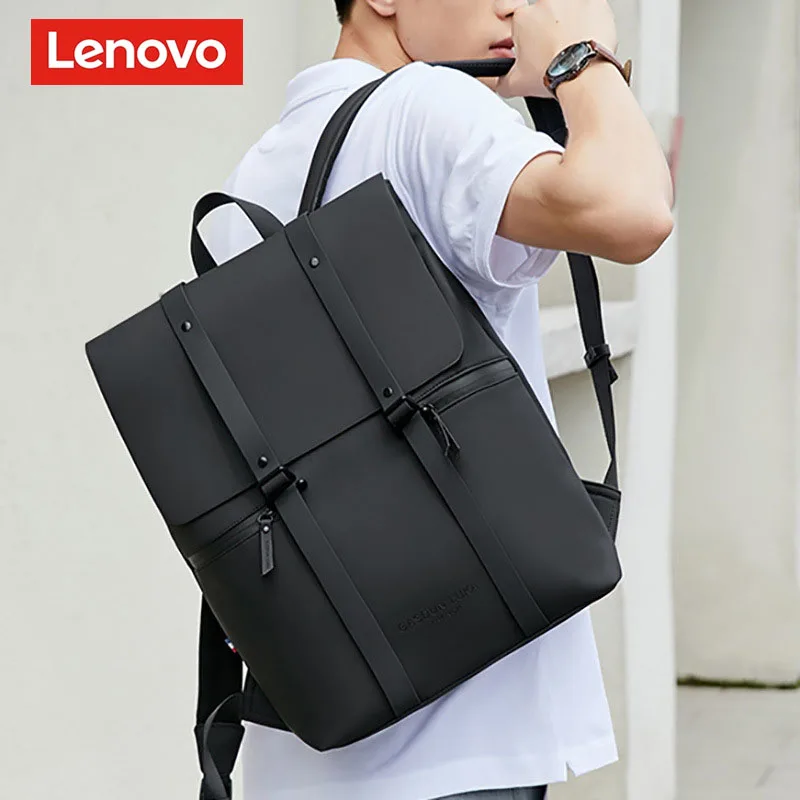 

Вместительный дорожный рюкзак Lenovo для ноутбука 16 дюймов, Минималистичная модная сумка с несколькими отделениями для компьютера для студентов