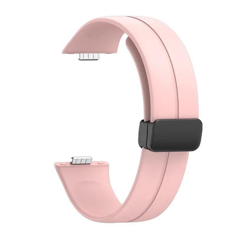 Magnetic Buckle Silicone Sports Wristband Bracelet