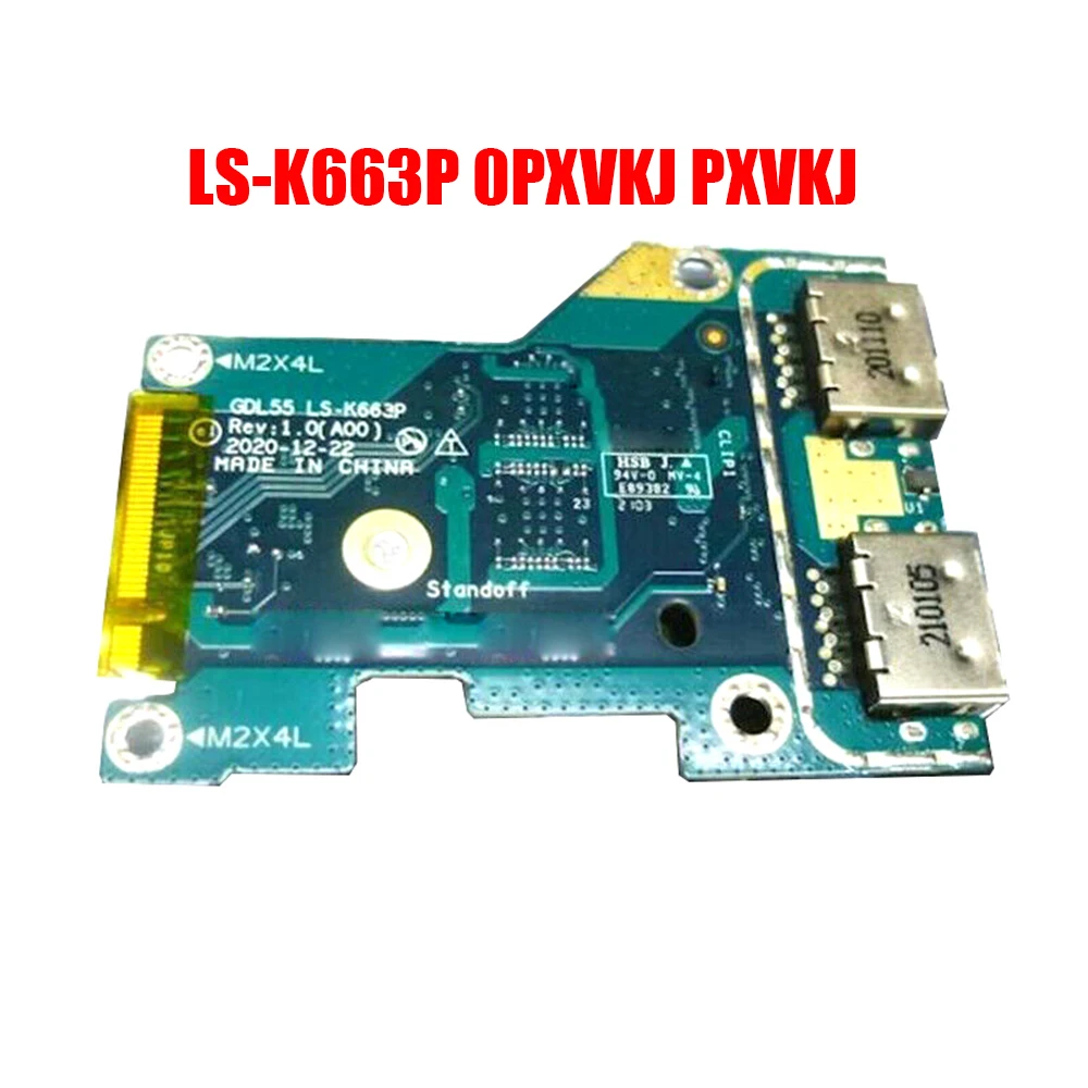 Scheda Usb Per Laptop Per Dell G15 5510 5511 Gdl55 Ls-K663P 0Pxvkj Pxvkj Nuovo