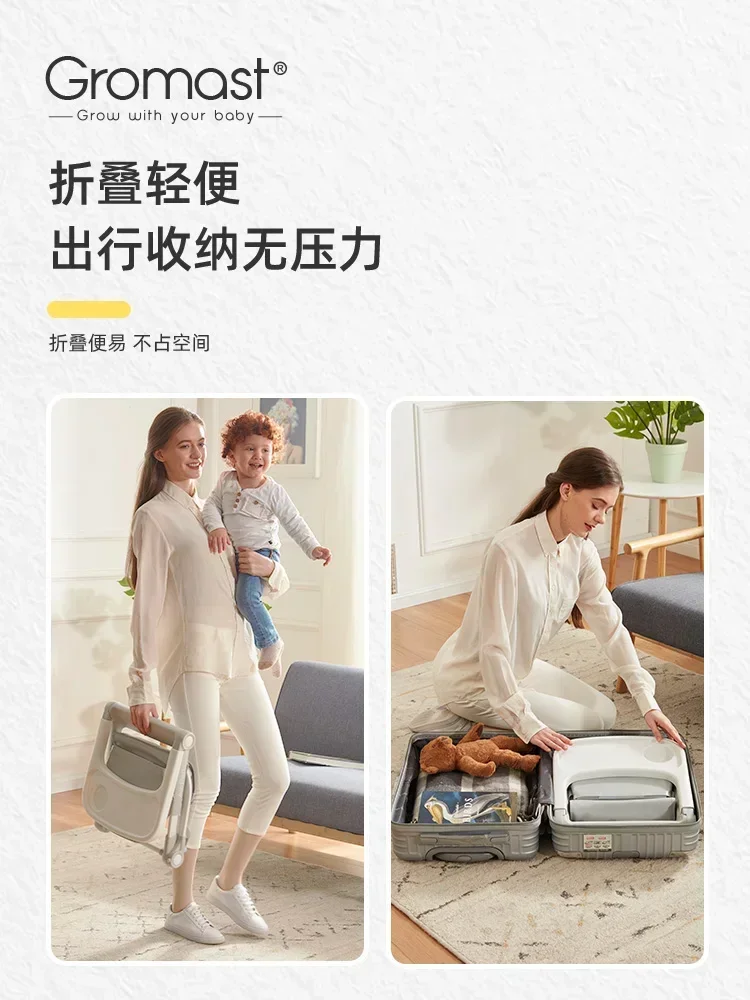 Baby Portable Dining Chair Foldable Children's Dining Table and Chair Multi-Functional Baby Eating Seat Outing
