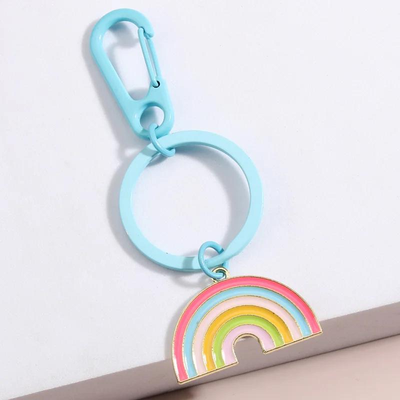 Portachiavi Peluche Kawaii Nuvola Sorridente – Morbido E Carino, Con Anello In Metallo