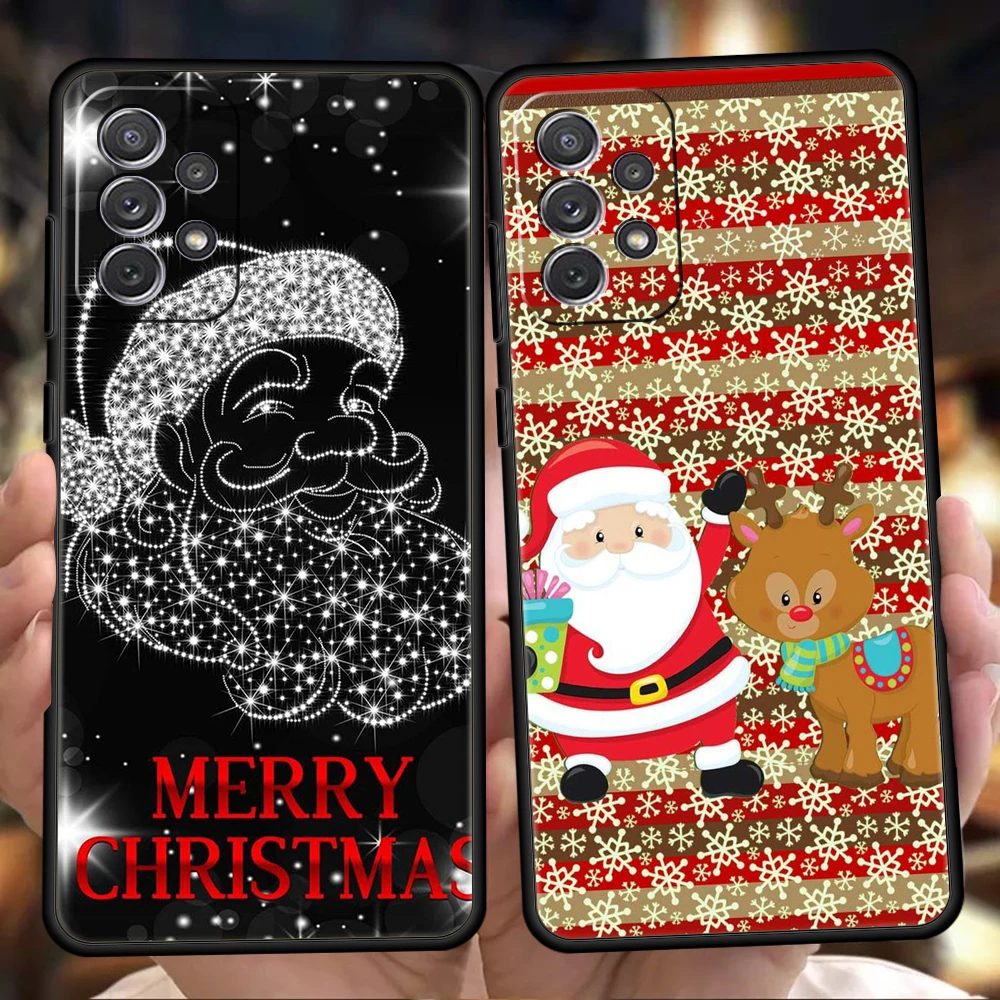 Festive Holiday-Themed Soft Shell Phone Case