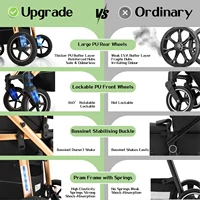 Poussette bébé 3 en 1 paysage haut pour nouveau-né mère enfants Portable chariot pliant luxueux poussette siège de voiture landau de voyage 7