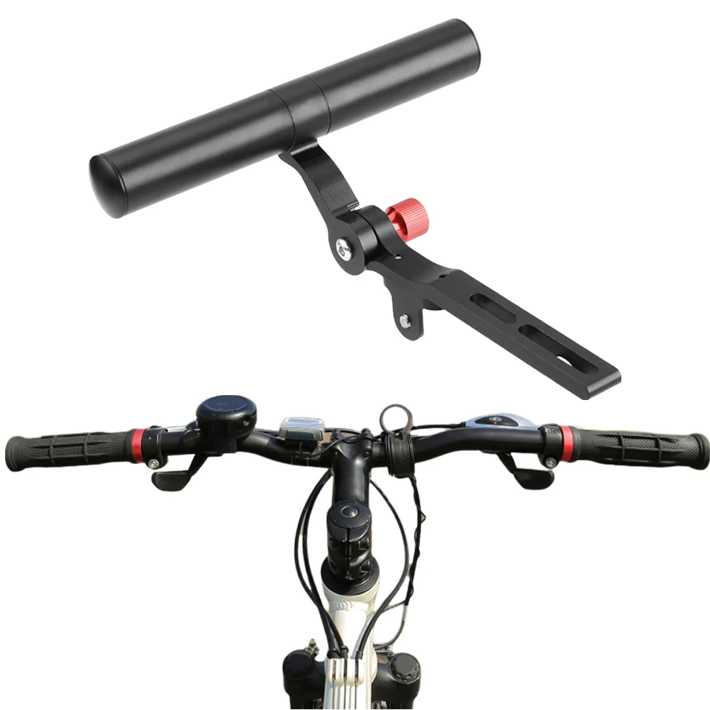 Bicycle Extended Bracket Aluminum Alloy Bike Extension Holder Lightweight Bicycle Handlebar Extender for MTB Mountain Road Bike