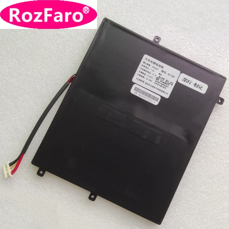 Аккумулятор для ноутбука rozфару HL156T 7,6 В/4400 мА/ч-5000 мА/ч 11,1 В/2600 мА/ч для планшета компьютера DeeQ 15,6 дюйма AP156 A156-i3 A156-i5