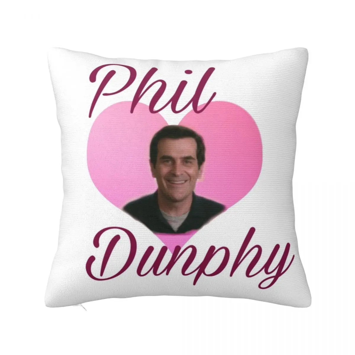 

Modern Family: Phil Dunphy heart meme Throw Pillow bed pillows Custom Cushion Photo