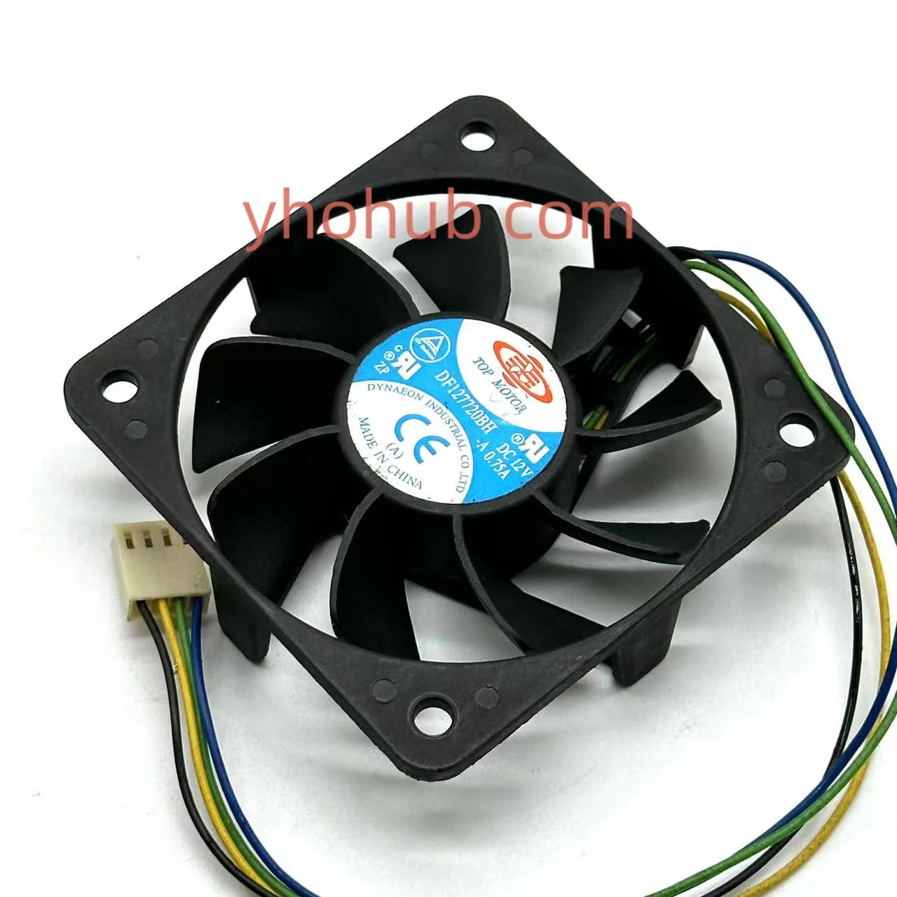 Top Motor-ventilador de Refrigeração do Servidor de Fios Df127720bh dc 12v 0.75a 77x77x20 mm