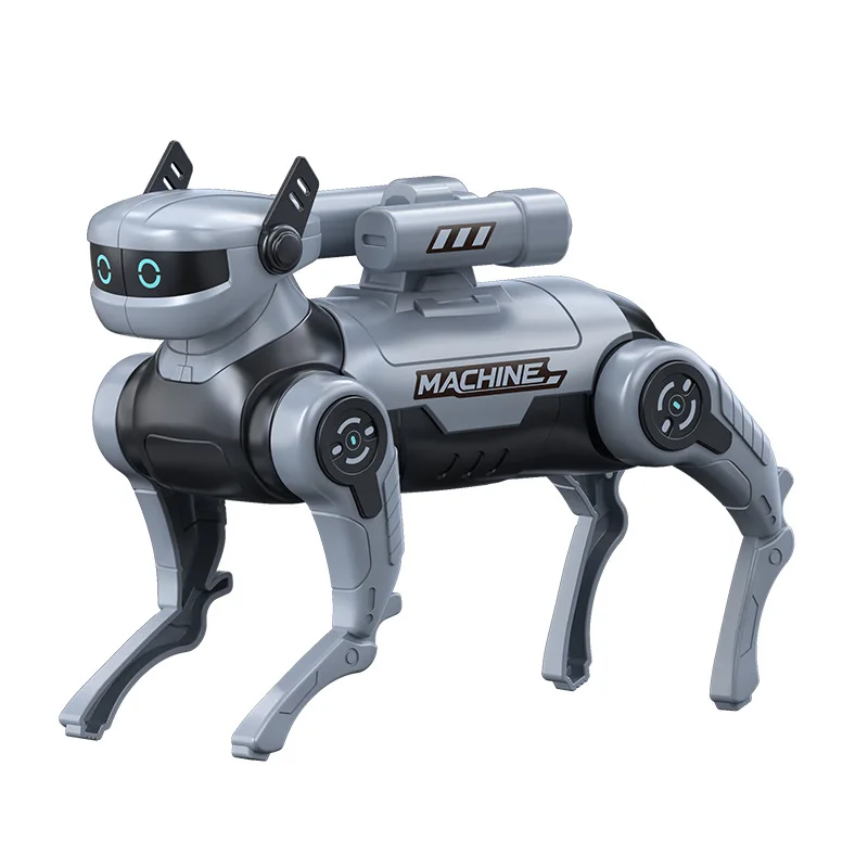 Cane Robot Giocattolo Interattivo per Bambini, Robot Intelligente Elettrico con Telecomando e Programmazione, Divertente Giocattolo per la Casa - immagine 2