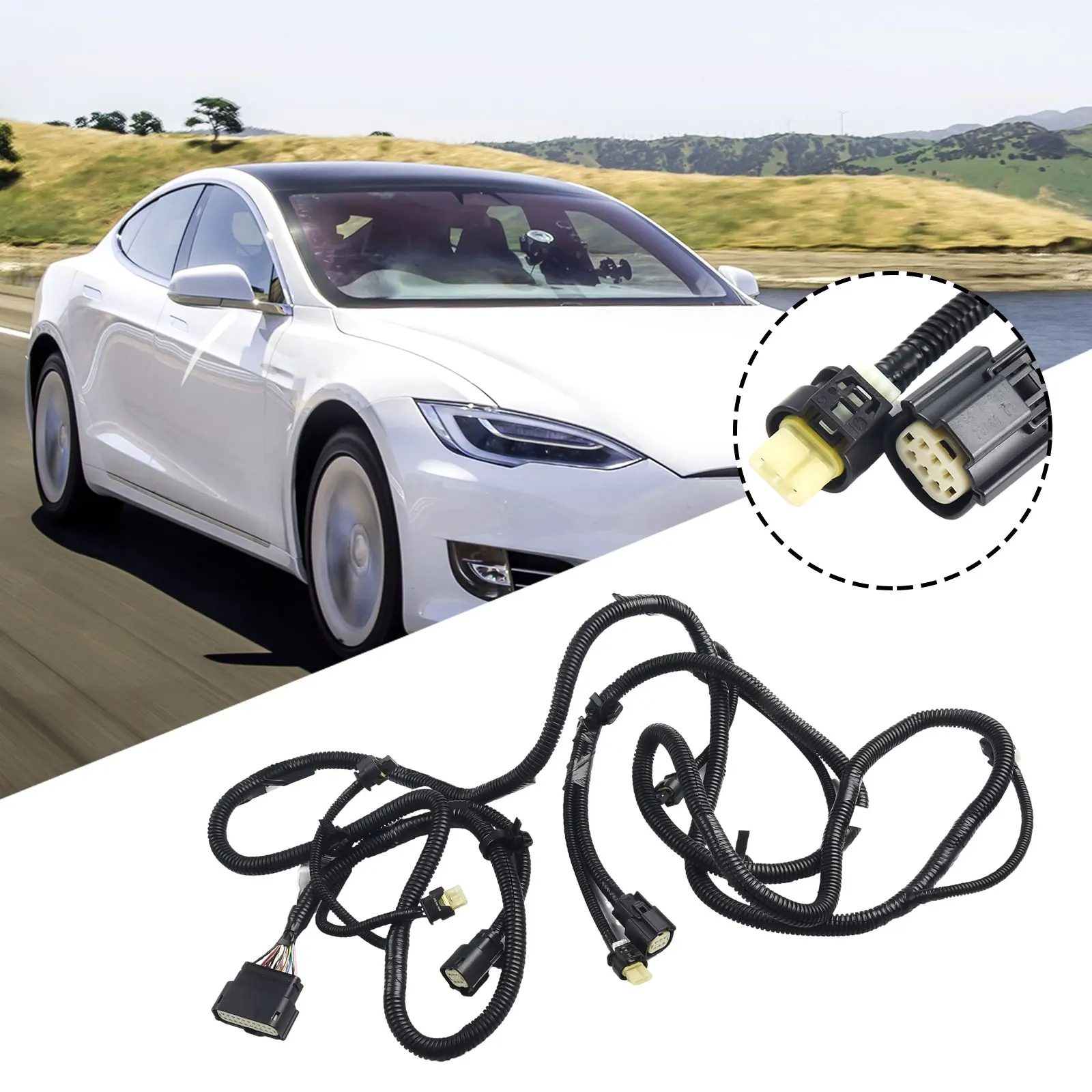 

Front Bumper Bumper Parking Car Plug-and-play Direct Fit Electric Components Improved Heat Sink No Assembly Required