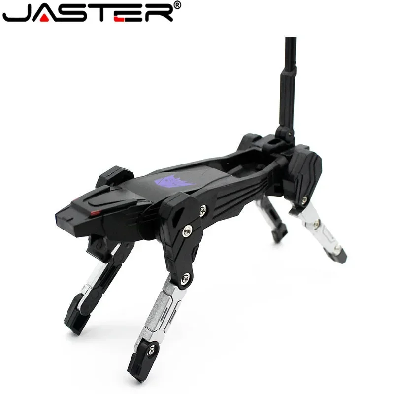 Estilo u Disco de Brinquedo de Plástico Jaster Personagem de Desenho Animado Transfomer Unidade Flash Usb Pendrive 4gb 8gb 16gb 32gb Transformação Robô - Imagem 6