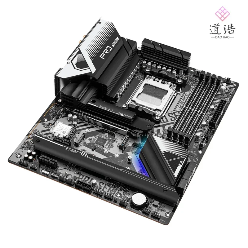 NEW For Asrock X670E PRO RS Motherboard 192GB PCI-E5.0 HDMI M.2 USB3.2 Socket AM5 DDR5 ATX X670 Mainboard 6 NEW For Asrock X670E PRO RS Motherboard 192GB PCI-E5.0 HDMI M.2 USB3.2 Socket AM5 DDR5 ATX X670 Mainboard - Image 4