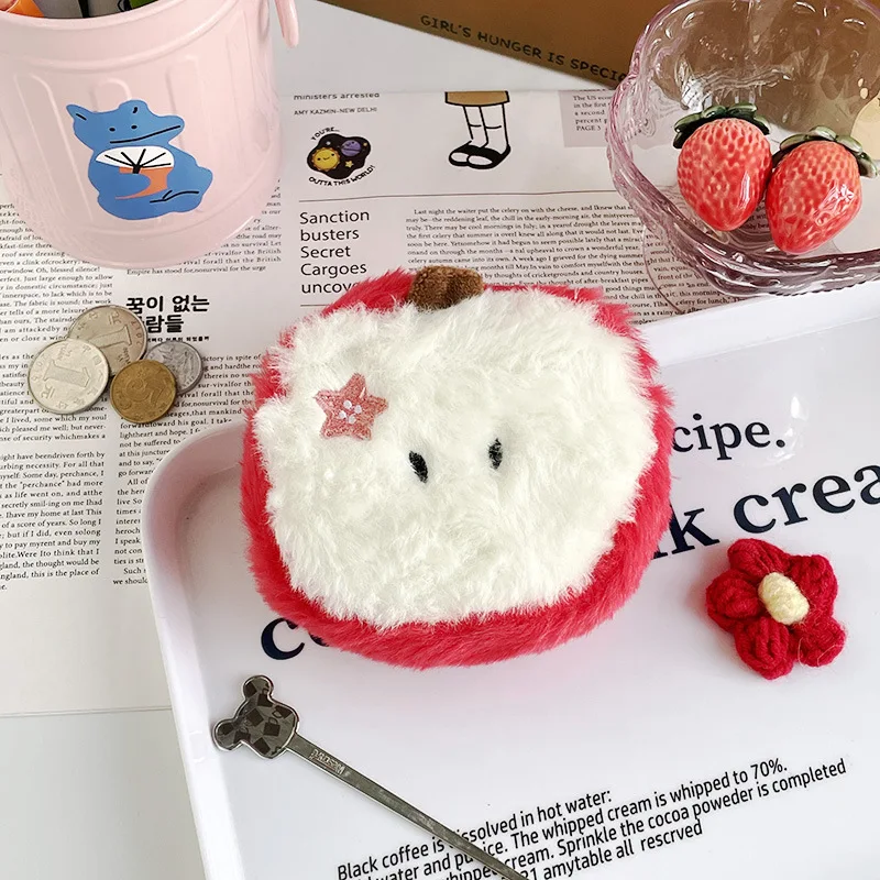 Cartoon Plush Coin Purse Miscellaneous Storage Small Card Bag coin purse