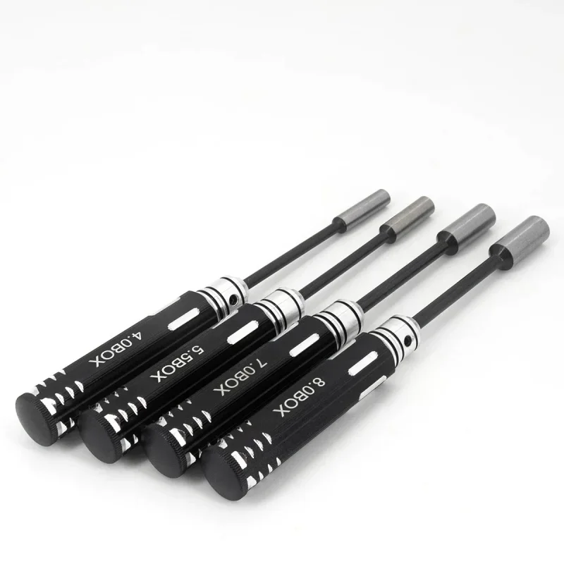 육각 스크루 드라이버 4.0mm 5.5mm 7.0mm 8.0mm 스크루 드라이버 세트 육각 너트 소켓 렌치 RC FPV 드론 자동차 보트 도구용