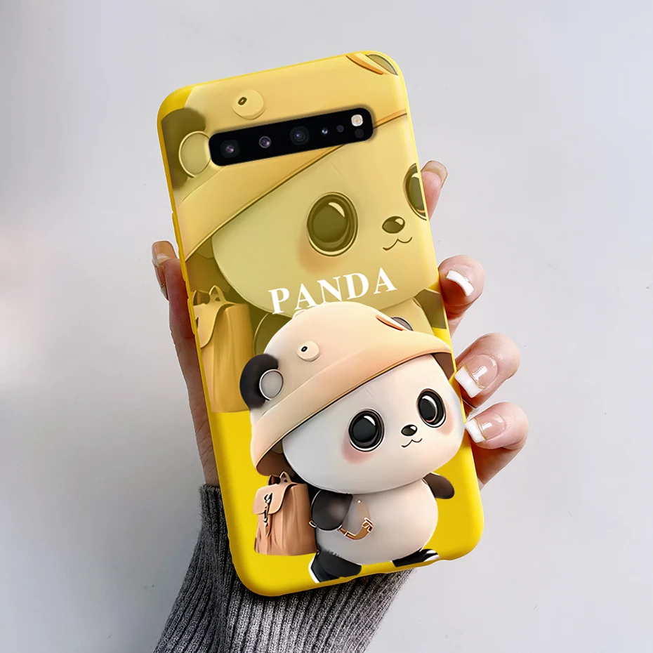 Für Samsung S10 5G Fall Niedlichen Panda Silikon Zurück Abdeckung Telefon Fall Für Samsung Galaxy S10 5G G977N S10 5G Fällen Weichen Stoßstange Funda – Detail 35